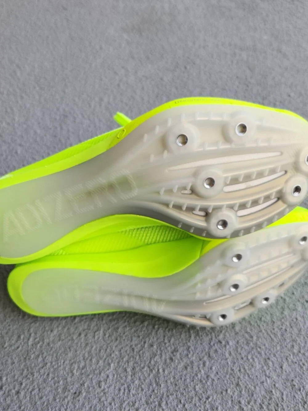 Adidas Adizero Finesse Lucid Lemon Track Spikes Shoes IG 2018 Men's Size 11.5 US
